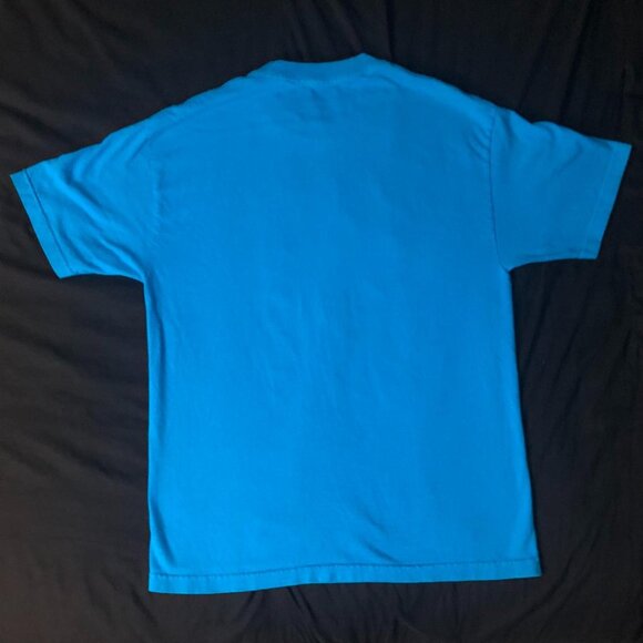 DGK (Size L) "All Day Wildlife" Cheetah Print Blue T-Shirt - Picture 3 of 4